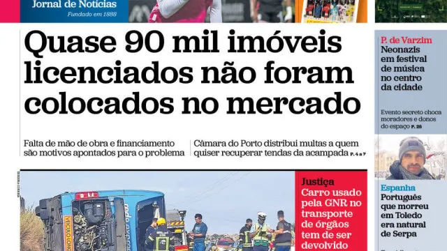 
                    Hoje é notícia: Défice do SNS dispara; Prémio para general?
                