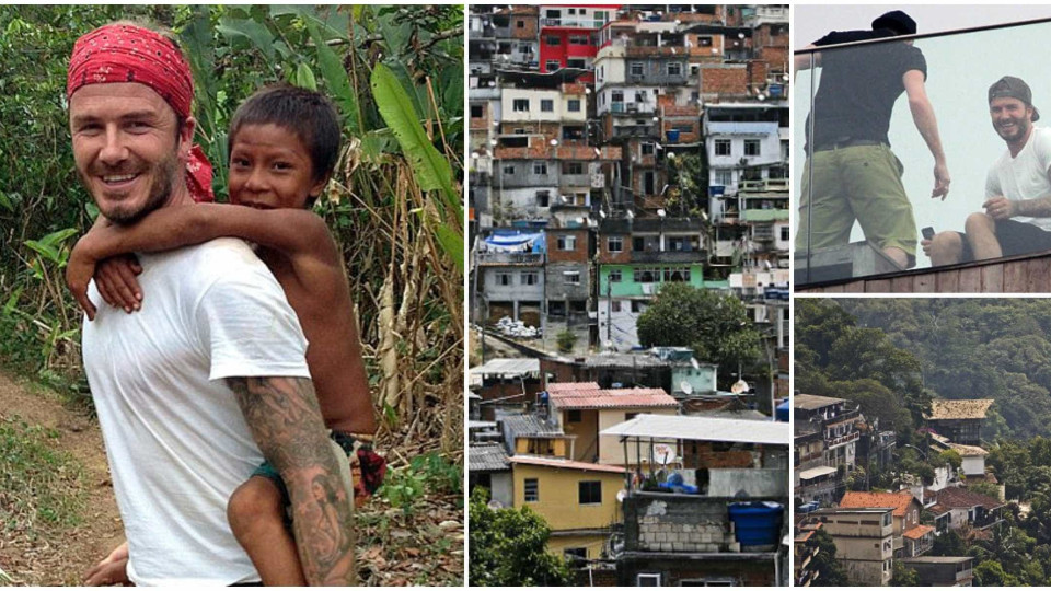 Beckham: Rumor sobre compra de casa virou favela do 'avesso'