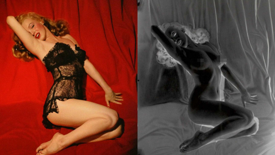 Reveladas fotos de icónica sessão fotográfica de Marilyn
