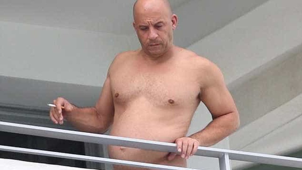 Vin Diesel mostra lado (muito) pouco atlético