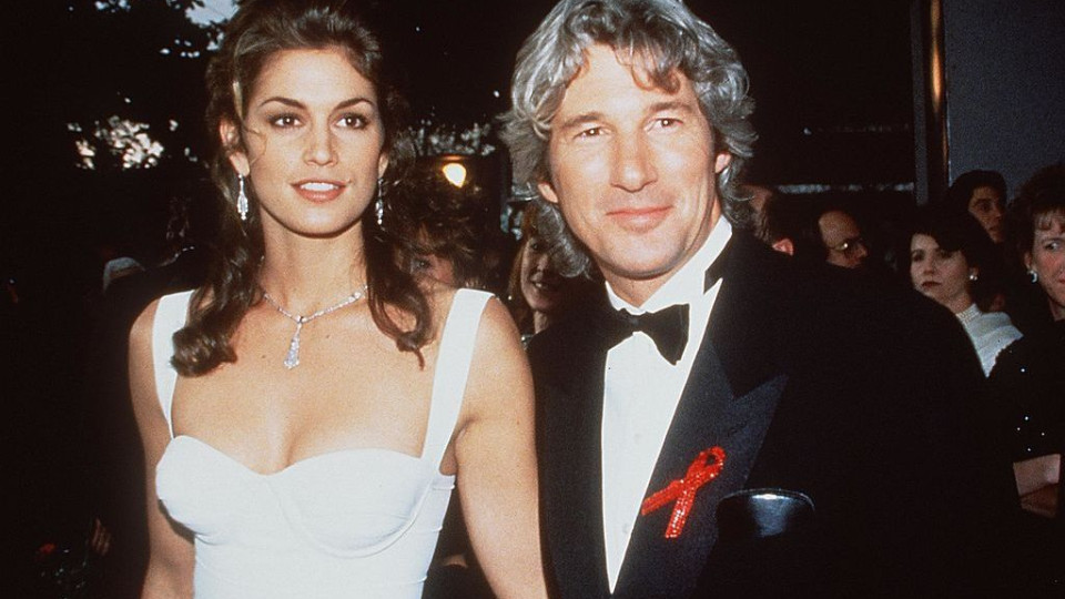 Cindy Crawford recorda casamento com Richard Gere