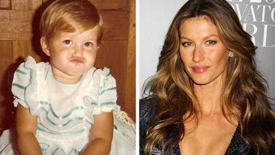 Antes e depois: As modelos internacionais na infância