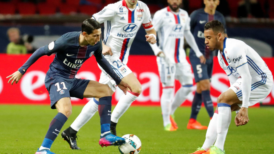 Paris Saint-Germain vence Lyon e mantém pressão sobre líder Mónaco