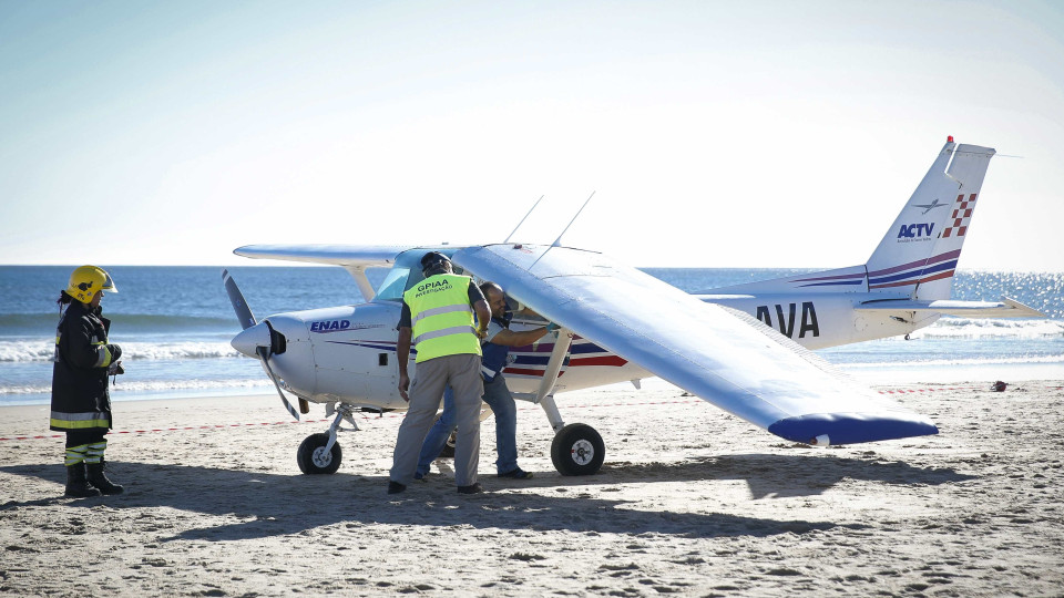 Instruendo da avioneta que aterrou na Caparica já saiu do tribunal