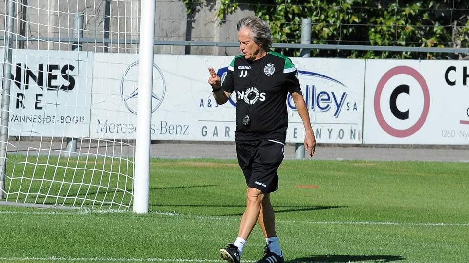 Jesus já tem um onze planeado. Eis os eleitos do técnico do Sporting