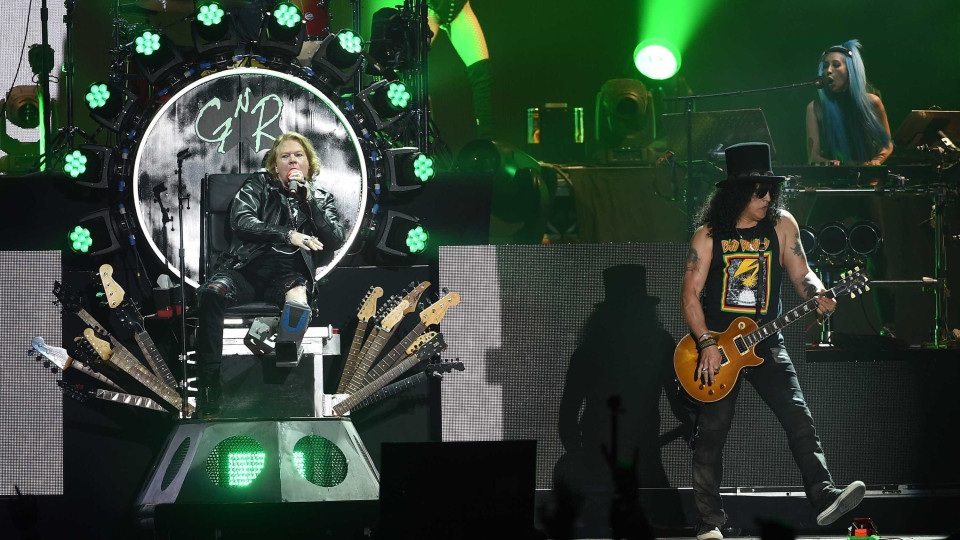 Guns N' Roses fecha dia do Rock in Rio com concerto de três horas e meia
