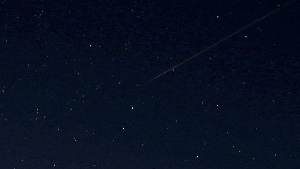 Sem planos para o fim de semana? Há uma chuva de meteoros para admirar