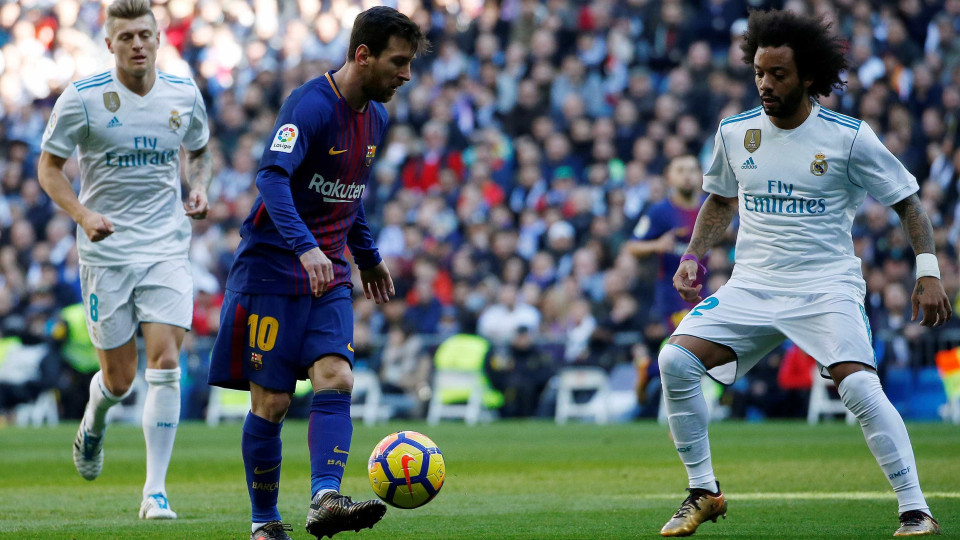 Messi supera Ronaldo nos golos marcados em 2017