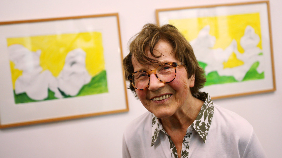 Desenhos e aguarelas da artista austríaca Maria Lassnig em Lisboa