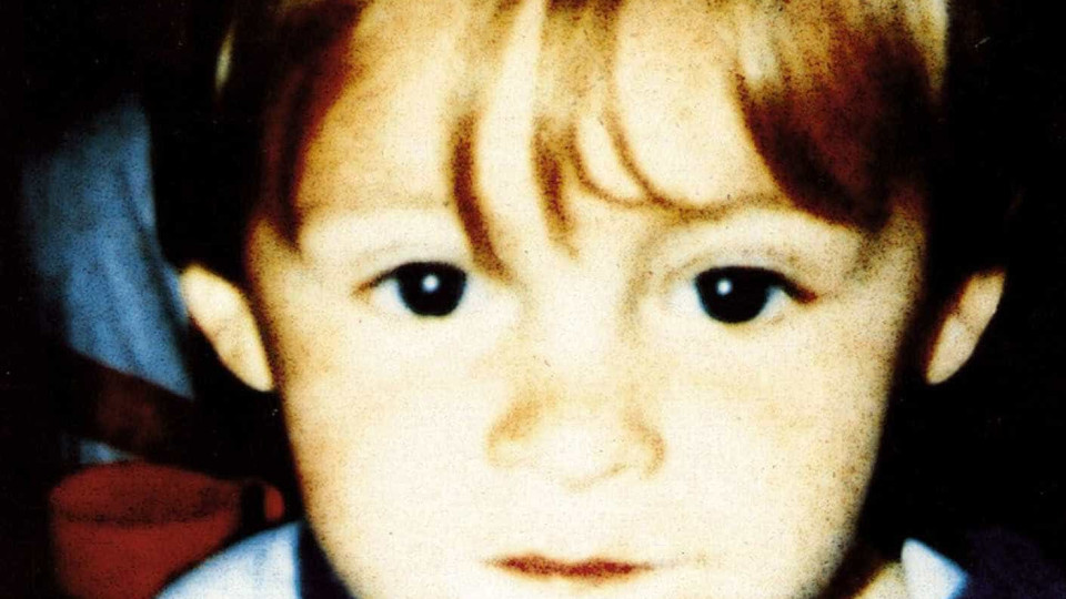 James Bulger, a criança que foi assassinada por outras duas crianças