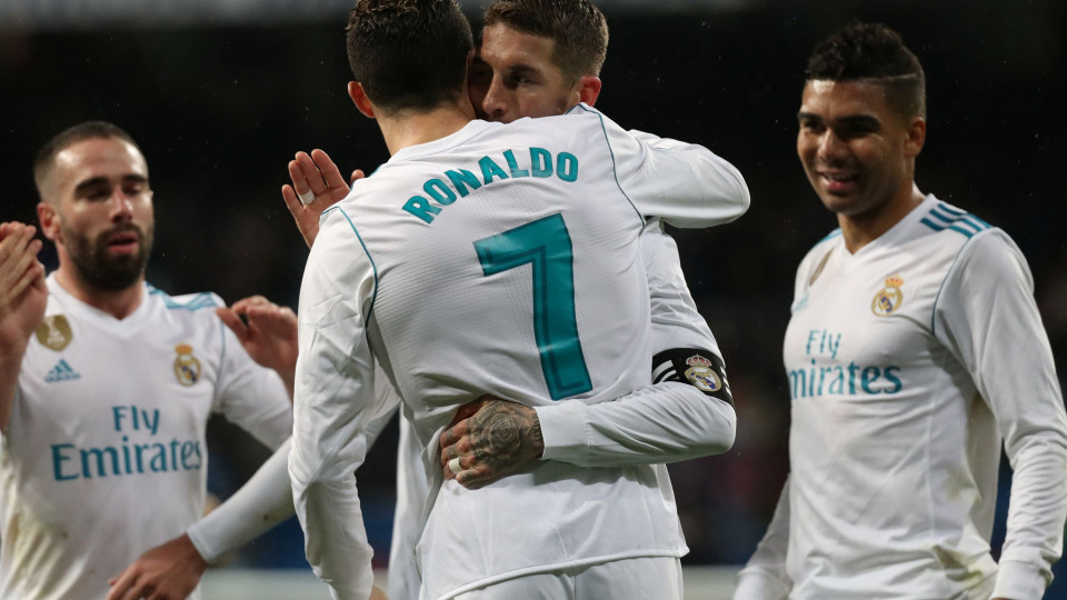 Sergio Ramos revelou quem vai herdar a camisola 7 de Ronaldo