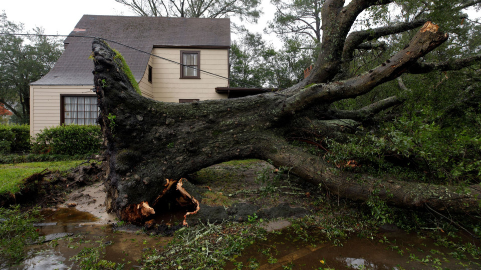 Florence passou de furacão a tempestade tropical