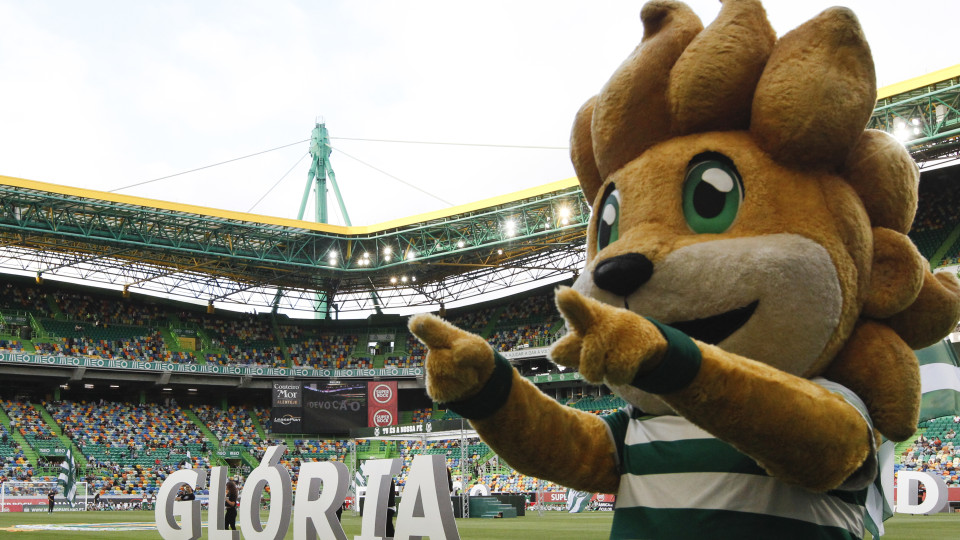 Jubas, mascote do Sporting, paga 479 euros por comportamento incorreto