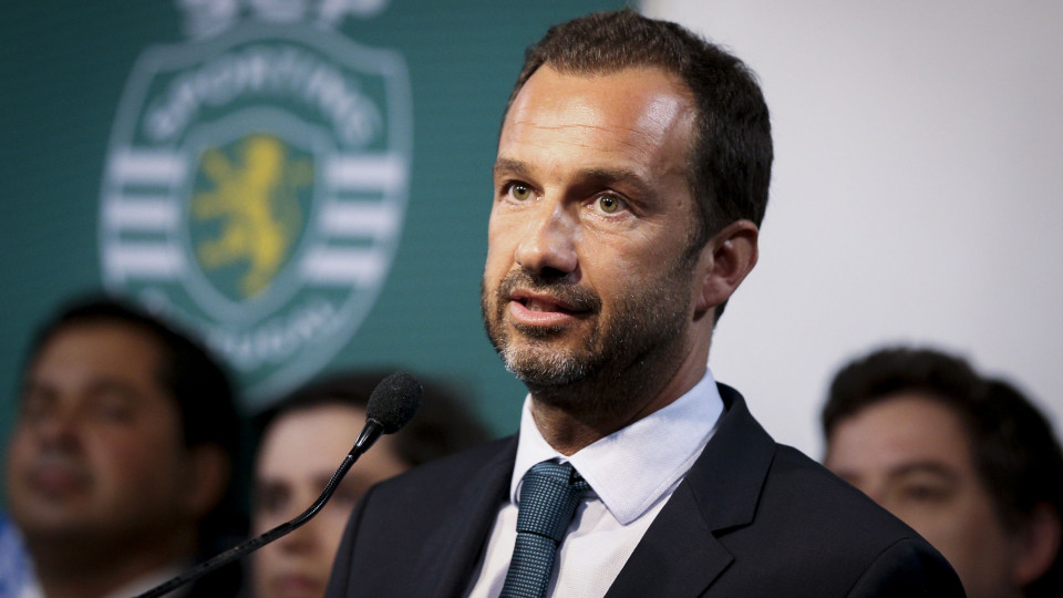 Sporting formaliza Varandas como presidente da SAD