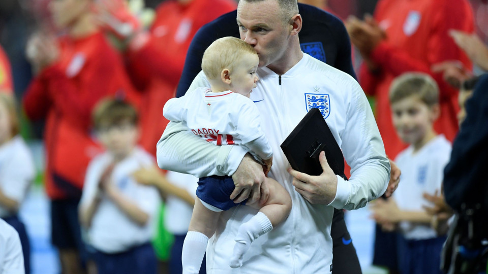 As imagens do adeus de Rooney à seleção inglesa