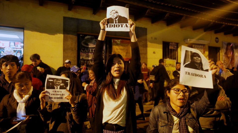 Protestos na Guatemala contra fim da missão anticorrupção da ONU