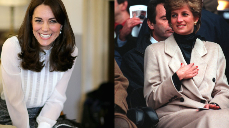 Kate Middleton tem recebido coisas que Diana sempre quis (e nunca teve)