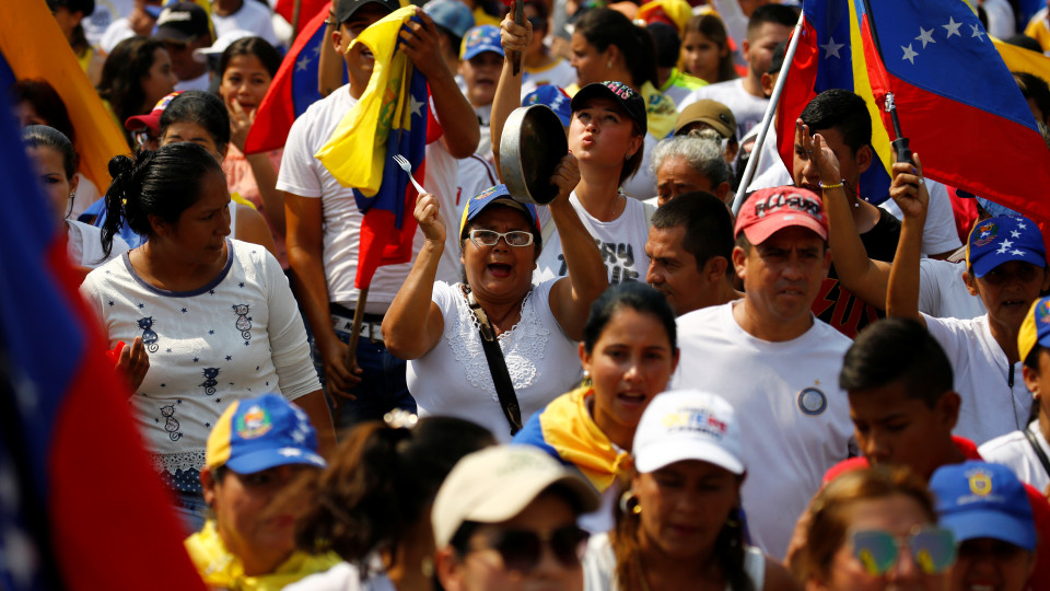 Venezuela: Marcha contra o governo marcada por alegria e esperança