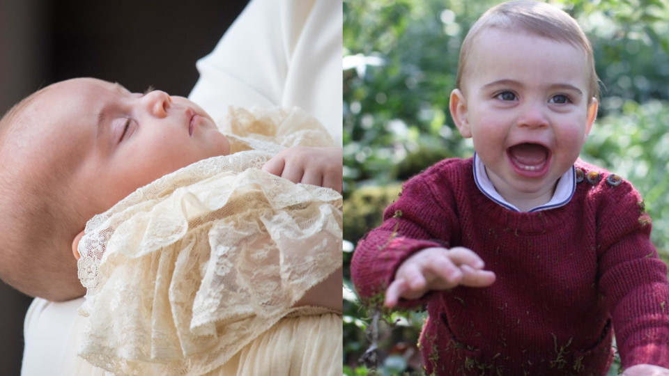 Como o pequeno Louis cresceu... Família real partilha fotos do príncipe