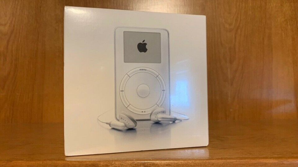 O iPod original está à venda por 20 mil dólares