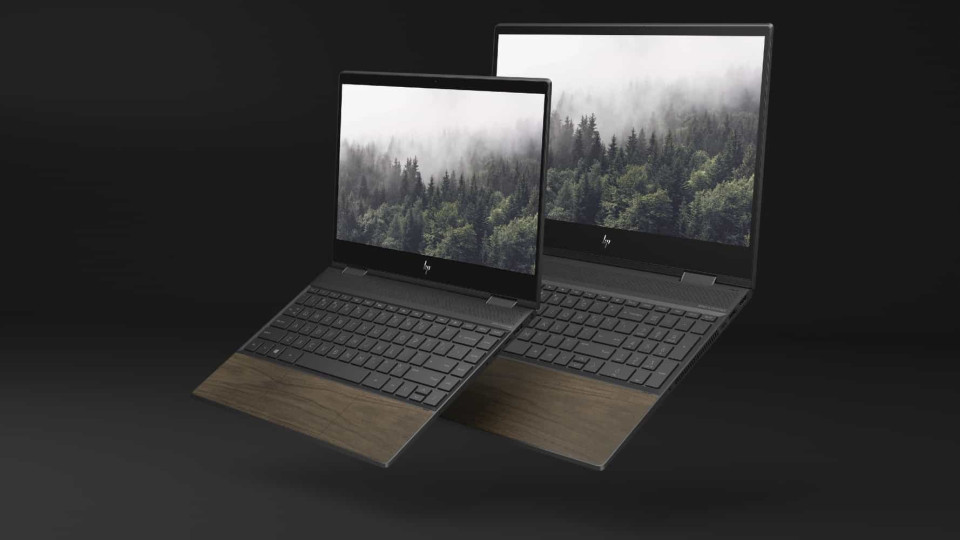 Uma nova elegância? HP lança computadores com madeira