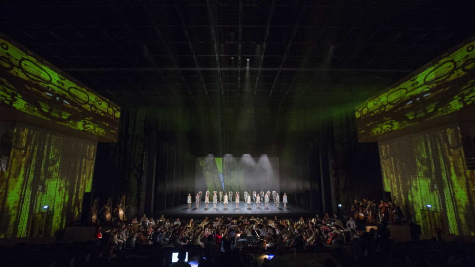 Companhia da China apresenta espetáculo 'Sumeru' no Teatro Camões