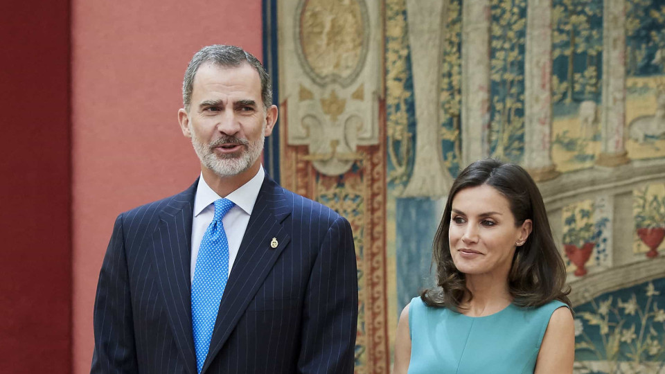 Vídeo viral: Momento de tensão entre os reis Felipe VI e Letizia