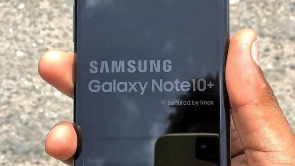 Aqui tem duas novas fotografias do Galaxy Note 10