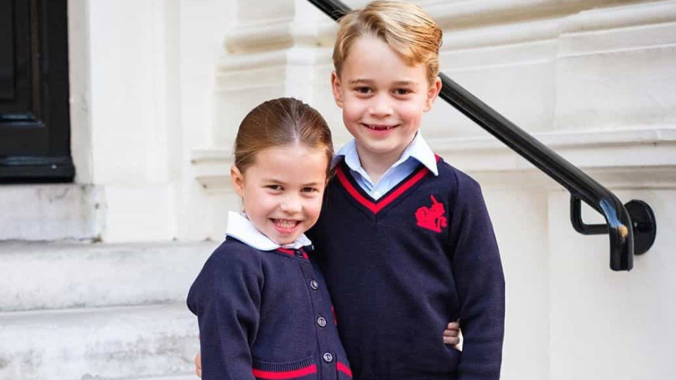 Princesa Charlotte e príncipe George: Foto oficial do início das aulas