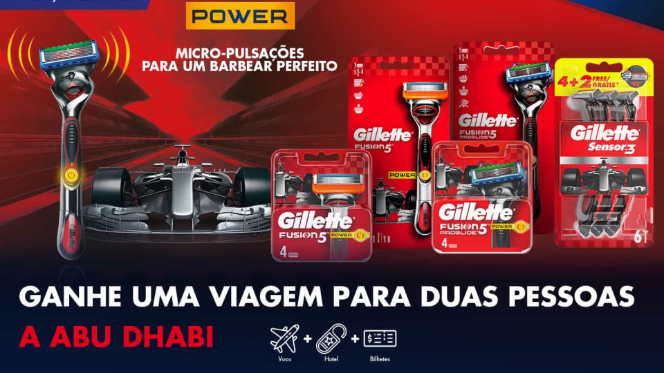 Edição limitada da Gillette Red Racing oferece viagem a Abu Dhabi