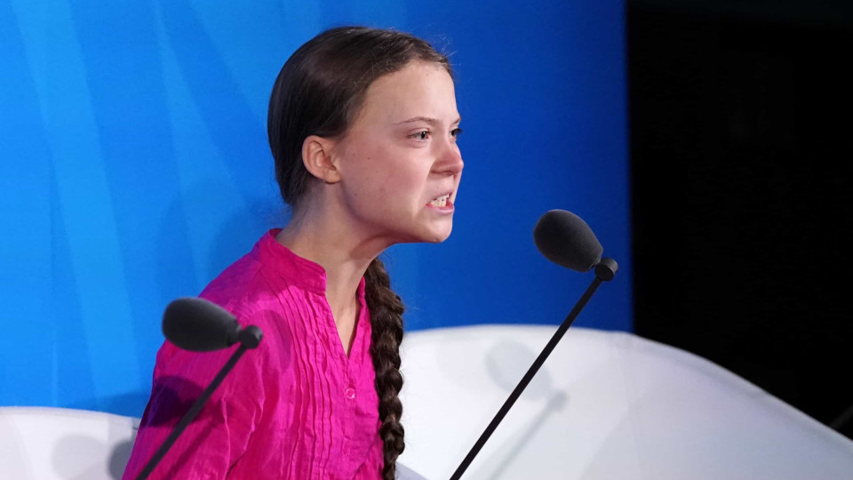 Greta acusa líderes mundiais de lhe roubarem "os sonhos e a infância"