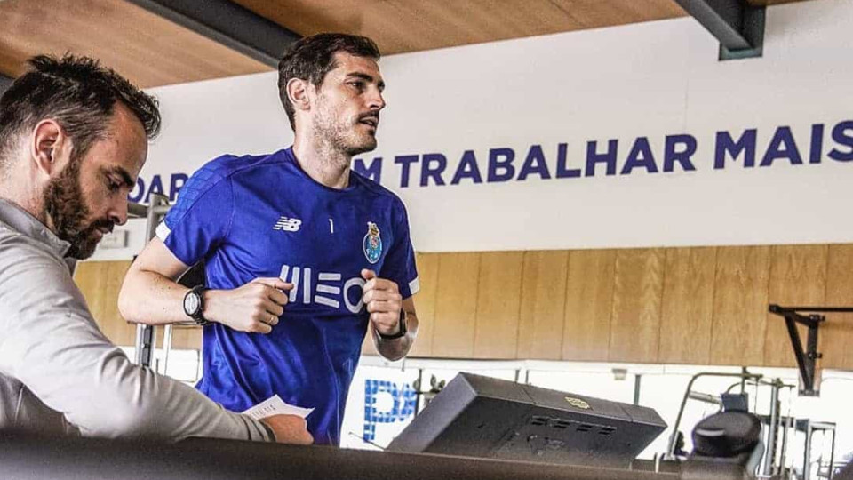 Casillas regressou aos treinos e a notícia foi um 'boom' mundial