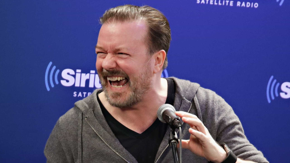 Ricky Gervais será pela quinta vez o apresentador dos Globos de Ouro