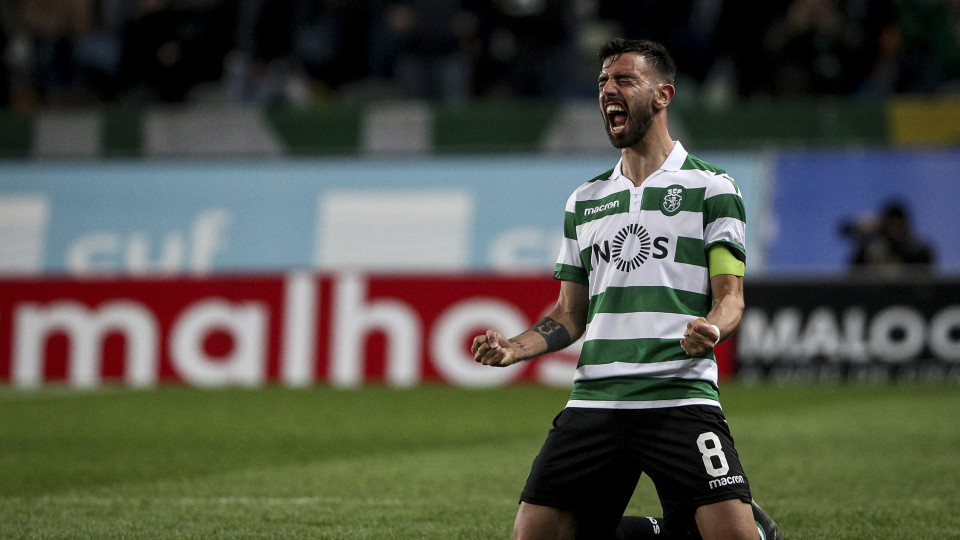 Mendes em Manchester para acelerar transferência de Bruno Fernandes