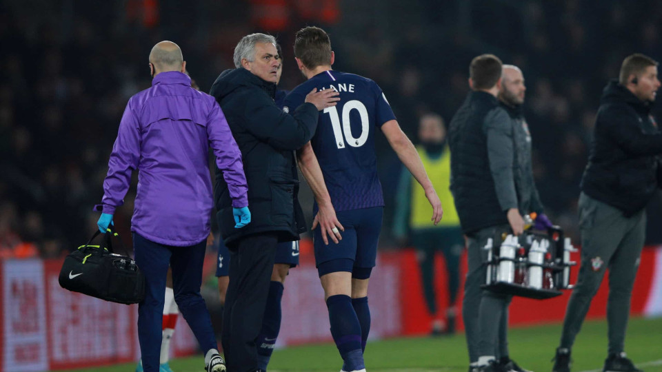 Boa notícia para Mourinho: Harry Kane mais perto da recuperação