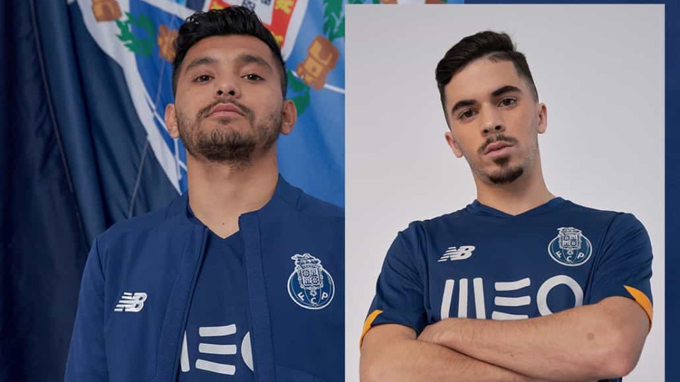 Oficial: FC Porto apresenta novo equipamento em... azul e laranja