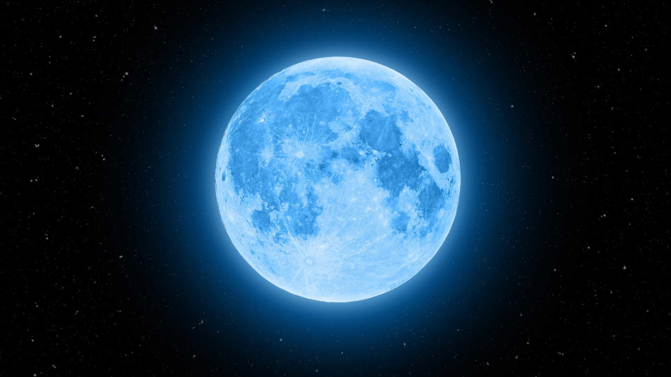 Atenção. Há uma Lua Cheia Azul prevista para outubro