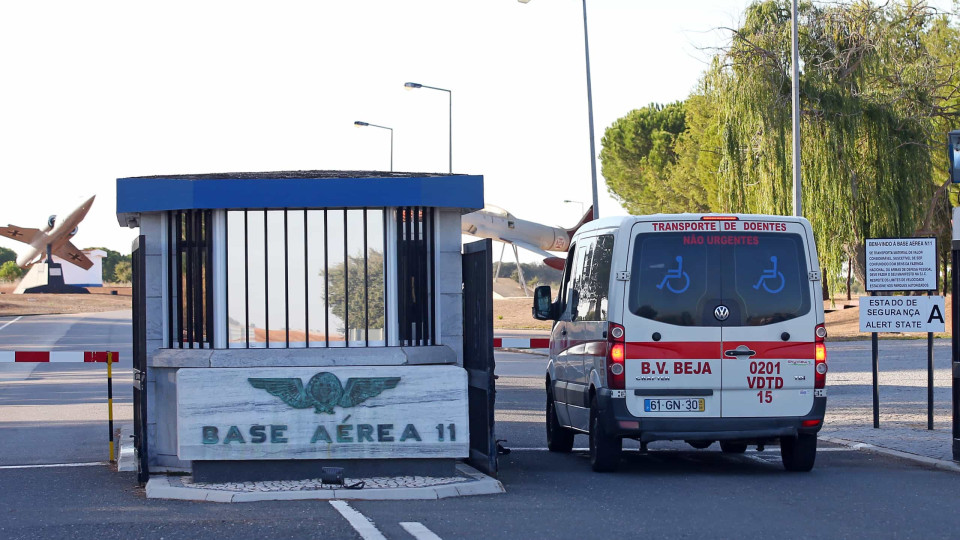 Covid-19: Utentes de lar de Beja estão a ser transferidas para base aérea