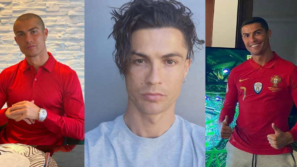 Look da Semana: As mudanças de visual de Cristiano Ronaldo