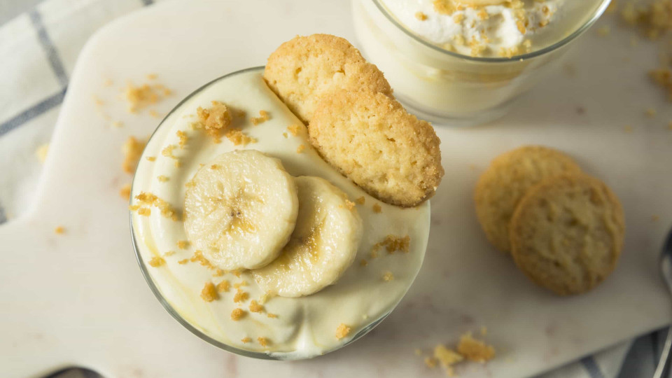 Mousse de banana. Uma receita irresistível para o lanche