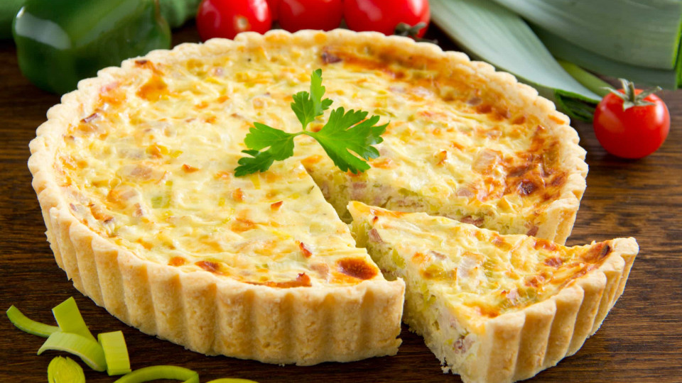 Quiche de iogurte: Uma refeição surpreendente e deliciosa