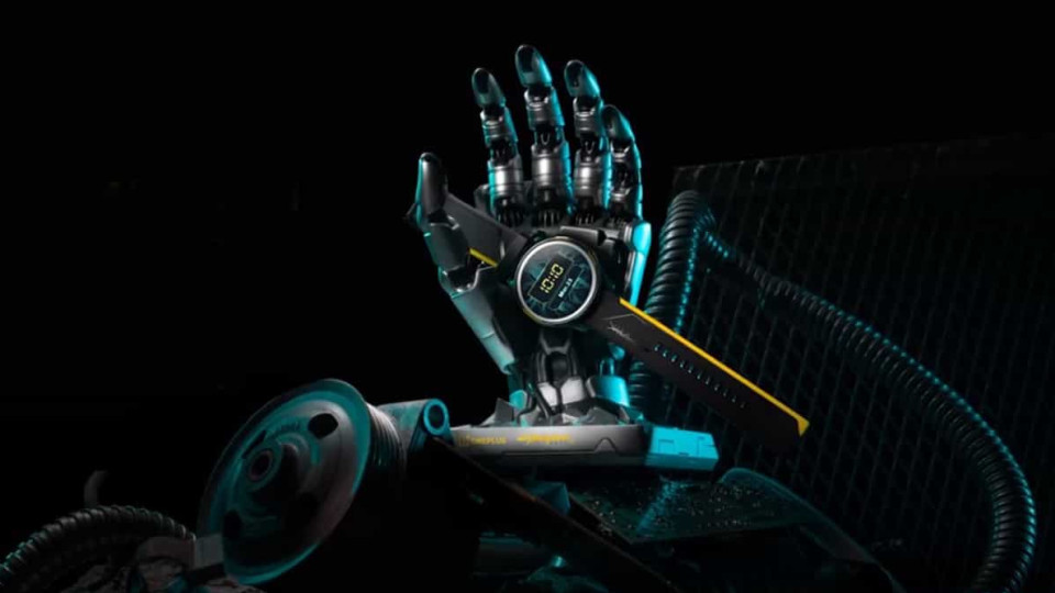 OnePlus lança relógio inspirado por 'Cyberpunk 2077'