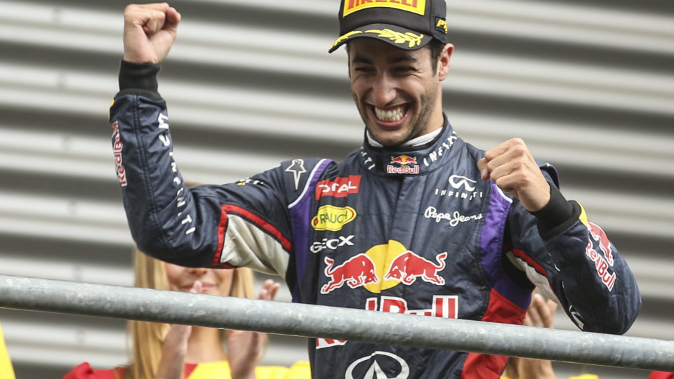 Daniel Ricciardo vence Grande Prémio da Bélgica de F1