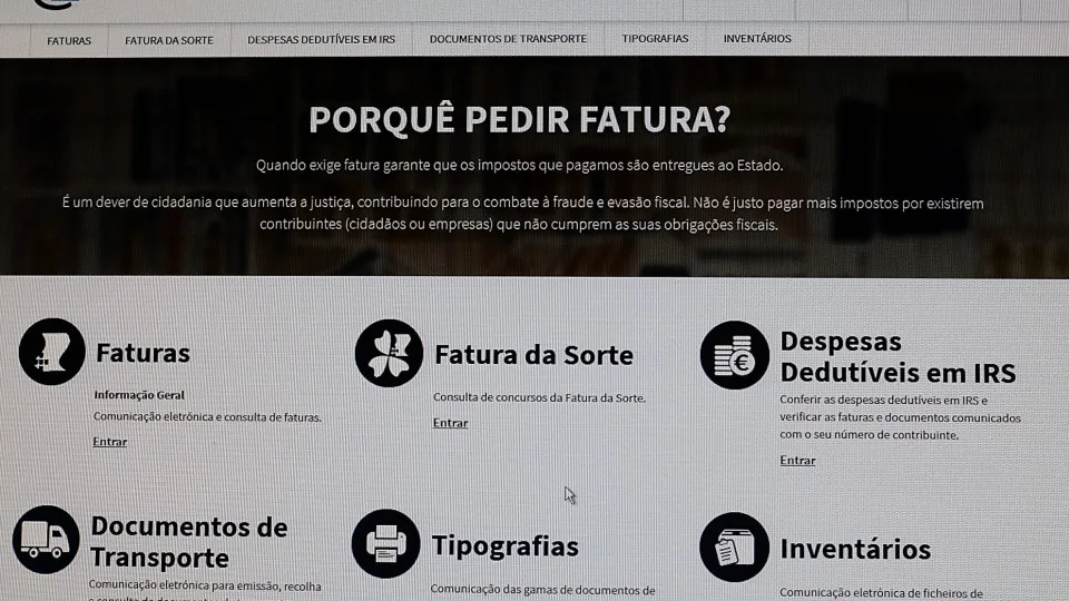 Mais de 24 mil milhões de faturas comunicadas em 5 anos de e-fatura