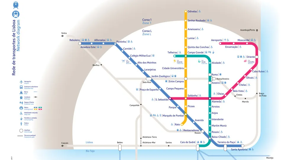 Agência do Ambiente dá 'luz verde' a expansão do Metro de Lisboa