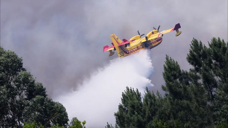 Incêndio no Alto da Louriceira