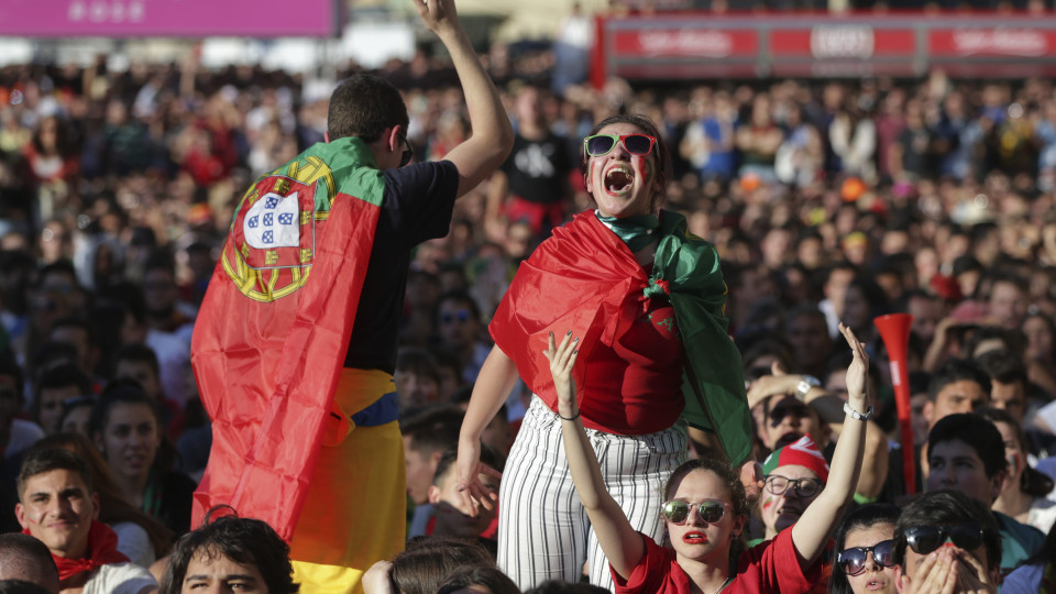 Milhares vibraram no Porto com o "hat-trick" de Cristiano Ronaldo