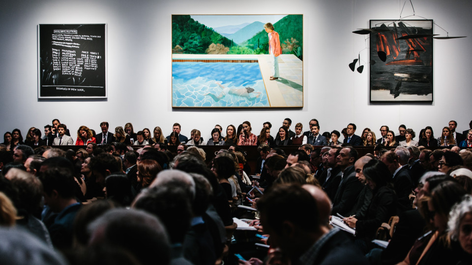 Obra de David Hockney bate recorde de vendas em leilão