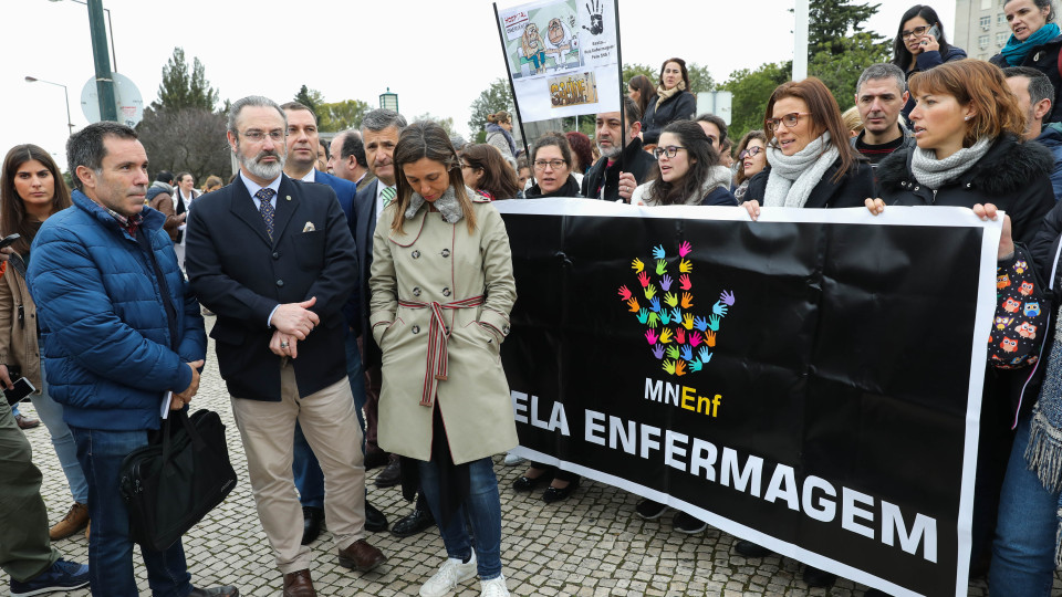 Enfermeiros marcam greve nacional para 8 de março