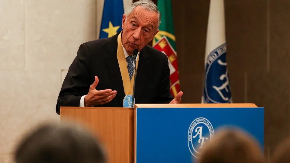 Marcelo com diretor da PSP para o ouvir sobre matérias sociais e laborais